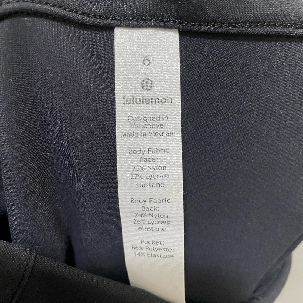 Lululemon Here to there HR pant 7/8
